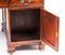 George III Revival Flame Mahogany Partner Pedestal Desk, 19th Century 17