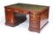 Victorian Mahogany Partner Pedestal Desk, 19th Century 19