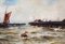 Gustave De Bréanski, Seascape Gemälde, 19. Jh., Öl auf Leinwand, Gerahmt 5