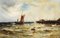 Gustave De Bréanski, Seascape Gemälde, 19. Jh., Öl auf Leinwand, Gerahmt 2