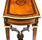 Mesa de juegos de amboyna y madera ebonizada, siglo XIX, Imagen 10