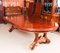 Mesa de comedor extensible victoriana de caoba con dos bases, siglo XIX, Imagen 16