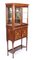 Antique Edwardian Inlaid Display Cabinet from Edwards & Roberts, 19th-Century 18