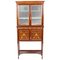 Antique Edwardian Inlaid Display Cabinet from Edwards & Roberts, 19th-Century, Image 1
