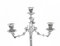 19th Century Neoclassical Silver Plated 4-Light Candelabra from Hodd & Linley, Set of 2 5