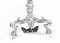 Candelabro neoclassico placcato in argento a quattro luci di Hodd & Linley, set di 2, Immagine 13