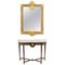 Ormolu & Porcelain Mounted Console Table & Mirror, 20th Century, Set of 2, Image 1