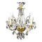 Small Venetian Crystal 4 Light Chandelier 1
