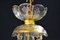 Small Venetian Crystal 4 Light Chandelier 2