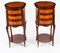 French Circular Bedside Cabinets, Late 20th Century, Set of 2, Image 20