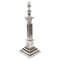 Victorian Silver Plated Corinthian Column Table Lamp, 19th Century, Image 1