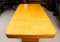 Art Deco Birdseye Maple Dining Table & 6 Cloud Back Chairs, 1920s, Set of 7 4
