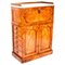 Victorian Burr Walnut Collector's Cabinet, 19th Century, Image 1