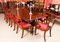 Irish Regency Twin Pillar Mahogany Dining Table, 19th Century, Image 10