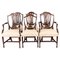 Shield Back Dining Chairs by William Tillman, 20th Century, Set of 6 1