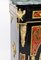 Ebonisierter Boulle Schrank mit Marmorplatte, 20. Jh 10