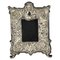 20th Century Flowers & Cherubs Sterling Silver Photo Frame, Image 1