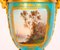 Vasi Celeste Sevres in porcellana con coperchio, XIX secolo, set di 2, Immagine 6