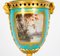 Vasi Celeste Sevres in porcellana con coperchio, XIX secolo, set di 2, Immagine 12