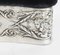 19th Century Victorian Sterling Silver Jewellery Box Casket by H. Matthews 10