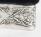 19th Century Victorian Sterling Silver Jewellery Box Casket by H. Matthews, Image 10