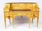 20th Century Satinwood Marquetry Carlton House Writing Desk, Image 3