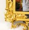 Französischer Rokoko Spiegel mit vergoldetem Holzrahmen, 18. Jh 11