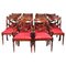 20th Century Regency Revival Swag Back Dining Chairs, Set of 14, Image 1