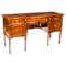 19th Century George III Flame Mahogany Serpentine Sideboard 1