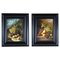20th Century Oil Paintings in the Manner of Oliver Clare, Set of 2 1