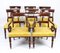 18th Century George III Twin Pillar Dining Table & Chairs, Set of 9 11