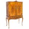 Early 20th Century Queen Anne Burr Walnut Cocktail Cabinet, Image 1