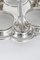 19th Century Victorian Silver Plated Decanters & Tantalus Stand, Set of 4 7