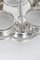 19th Century Victorian Silver Plated Decanters & Tantalus Stand, Set of 4, Image 7