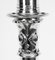 Lampada da tavolo grande placcata in argento di Palmer & Co, Immagine 4