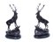 Large Bronze Stag Statuettes in Moigniez Style, Set of 2 17