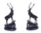 Large Bronze Stag Statuettes in Moigniez Style, Set of 2, Image 17