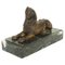 Französische Bronze Sphinx, 19. Jh 1