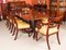 20th Century Regency Revival Twin Pillar Dining Table by William Tillman 4