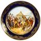 19th Century French Sevres Porcelain Camp Du Rap Plate, Image 1
