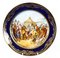 19th Century French Sevres Porcelain Camp Du Rap Plate 12