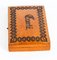 Caja para cartas Ecarte francesa de madera satinada, siglo XIX, Imagen 3