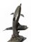 Bronze Statue of Dolphins Riding the Waves, Late 20th-Century, Image 4
