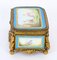 19th Century French Sevres Porcelain & Ormolu Jewellery Box, Image 11