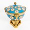 19th Century Ormolu Mounted Bleu Celeste Sevres Porcelain Centrepiece, Image 2