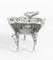 19th Century French Silver Salt Dishes in Shape of Wheelbarrows, Set of 2, Image 6