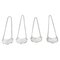 Etiquettes pour Boissons en Argent Sterling, Set de 4 1