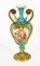 19th Century French Ormolu Mounted Bleu Celeste Sèvres Vases, Set of 2, Image 2