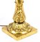 Lampada da tavolo Guglielmo IV in bronzo dorato, XIX secolo, Immagine 9
