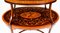 19th Century English Marquetry Etagere Tray Table 17